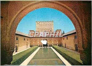 Imagen del vendedor de Carte Postale Moderne Granada Alhambra Serie Cour des Myrtes a la venta por CPAPHIL