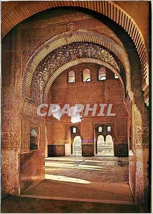 Bild des Verkufers fr Carte Postale Moderne Granada Alhambra Serie Salon des Ambassadeurs zum Verkauf von CPAPHIL