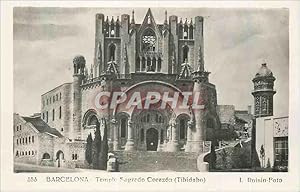 Carte Postale Moderne Barcelona Templo Sagredo Corazoa Tibidabo L Roisin Foto