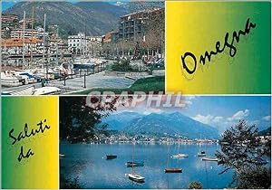 Carte Postale Moderne Saluti da Omegna Lago D Orta