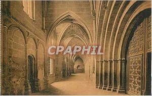 Carte Postale Ancienne Avila Catedral Claustro