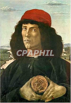 Seller image for Carte Postale Moderne Firenze l'homme a la medaille portrait d'homme for sale by CPAPHIL