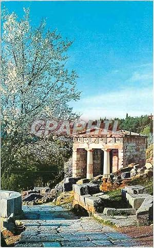 Seller image for Carte Postale Moderne The treasure of the Athenians at Delphi seal of the most famous oracle in antiquity for sale by CPAPHIL