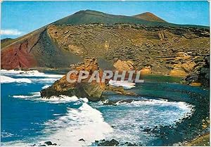 Seller image for Carte Postale Moderne Lanzarote crater de volcan el golfo for sale by CPAPHIL