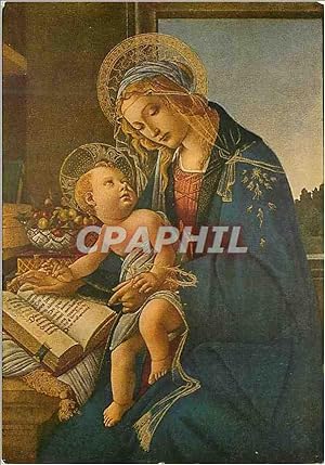 Image du vendeur pour Carte Postale Moderne Filipepi (Sandroo) dit il botticelli (1447 1510) la vergine e il bambino mis en vente par CPAPHIL