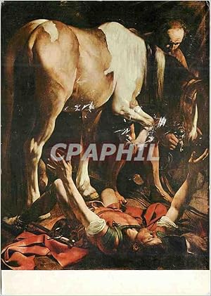Bild des Verkufers fr Carte Postale Moderne Roma la caravage (1573 1610) conversion de st pail (glise de st maria del popolo) zum Verkauf von CPAPHIL