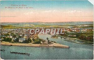 Bild des Verkufers fr Carte Postale Ancienne Coblenz a Rhein Die Mundung der Mosel in den Rhein zum Verkauf von CPAPHIL