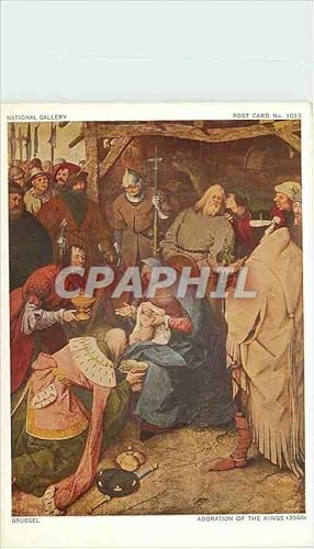 Bild des Verkufers fr Carte Postale Moderne Bruegel Adoration of the Kings zum Verkauf von CPAPHIL