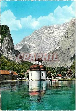 Carte Postale Moderne Konigsee St Bartholoma m u M mit Watznan Ostwend