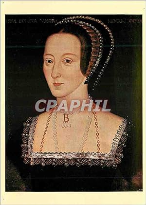 Seller image for Carte Postale Moderne Queen Anne Boleyn 1507-1536 Artist unknown for sale by CPAPHIL