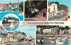 Seller image for Carte Postale Moderne Picturesque South Devon Kingsbridge Brixham Cockington Teignmouth Dawlish for sale by CPAPHIL