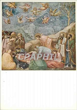 Bild des Verkufers fr Carte Postale Moderne Giotto cappella degli scrovegni la deposizione di cristo zum Verkauf von CPAPHIL