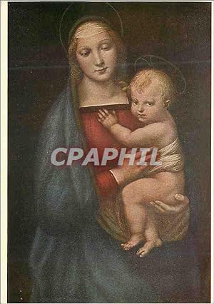 Image du vendeur pour Carte Postale Moderne Santi (raffaello) dit raphael sanzio (1483 1520) la vierge du grand duc mis en vente par CPAPHIL