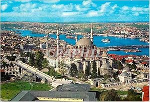 Image du vendeur pour Carte Postale Moderne Istanbul Turkey Le Mosquee de la Soliman le magnifique et la Corne d'Or mis en vente par CPAPHIL