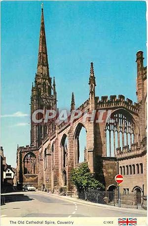 Carte Postale Moderne The Old Cathedral Spire Coventry