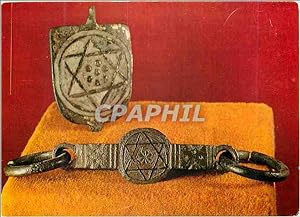 Carte Postale Moderne Museo Sefardi Toledo Belt clip and Horses bit Sephardic Museum