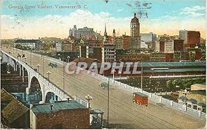 Carte Postale Ancienne Georgia Street Viaduct Vancouver BC