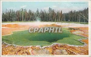 Seller image for Carte Postale Ancienne Emerald Spring Upper Geyser Basin Yellowstone Park for sale by CPAPHIL
