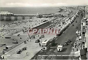 Carte Postale Moderne Sea Front Looking West Brighton & Hove