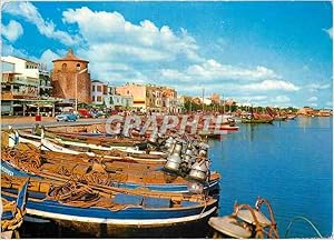 Carte Postale Moderne Cambrils Tarragona vue partielle Bateaux