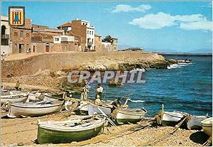Carte Postale Moderne Elche (Alicante) vue partielle Bateaux de peche