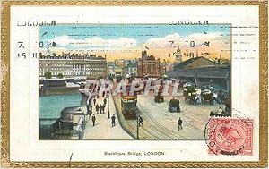 Carte Postale Ancienne London blackfriars bridge