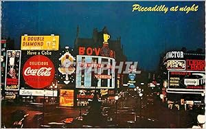 Imagen del vendedor de Carte Postale Moderne Night Scene Piccadilly Circus London Coca Cola a la venta por CPAPHIL