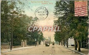 Carte Postale Ancienne Spring Garden Road Halifax NS