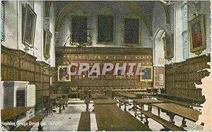 Carte Postale Ancienne Oxford magdalen college dining hall