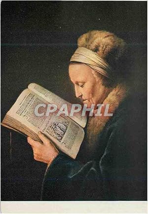 Immagine del venditore per Carte Postale Ancienne Rijksmuseum Amsterdam Gerard Dou Rembrandts mother venduto da CPAPHIL