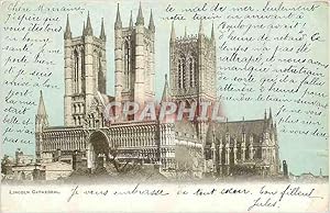 Carte Postale Ancienne Lincoln Cathedral