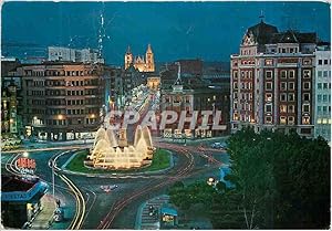 Carte Postale Moderne Leon Place de Guzman el Bueno et Avenue d Ordono II