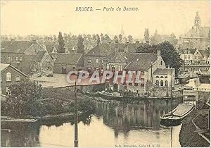Bild des Verkufers fr Carte Postale Moderne Bruges Porte de Damme zum Verkauf von CPAPHIL