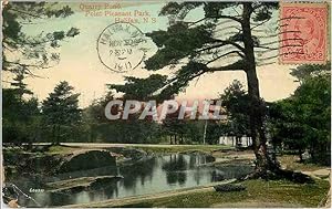Carte Postale Ancienne Quarry Pond Point Pleasant Park Halifax NS