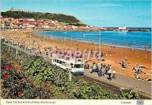 Seller image for Carte Postale Moderne Open Top Bus and South Bay Scarborough for sale by CPAPHIL