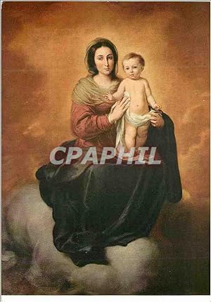 Imagen del vendedor de Carte Postale Moderne Rijksmuseum Amsterdam Bartolome Esteban Murillo The Madonna and the child Jesus a la venta por CPAPHIL