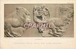 Carte Postale Ancienne Chariots parthenon frieze south side slabs XXIX XXX