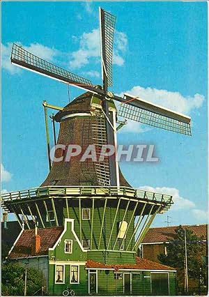 Carte Postale Moderne Zaandijk De Bleke Dood Funtion Corn mill Type Octagonal mill with a reeflin...