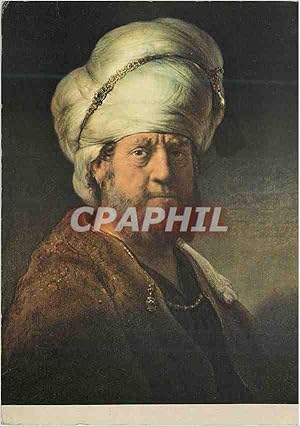 Immagine del venditore per Carte Postale Moderne Rijksmuseum Amsterdam Rembrandt van Rijn Portrait of an Oriental venduto da CPAPHIL