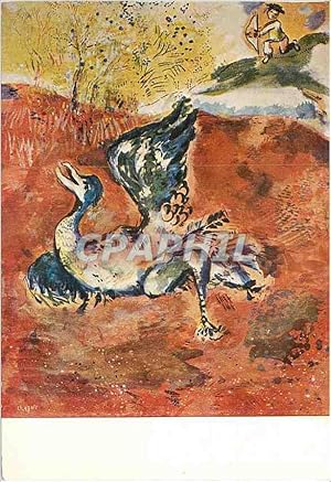 Seller image for Carte Postale Moderne Marc Chagall - wonded bird for sale by CPAPHIL