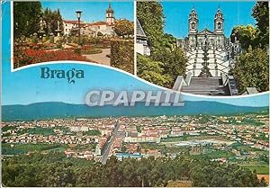 Bild des Verkufers fr Carte Postale Moderne Braga Panorama zum Verkauf von CPAPHIL
