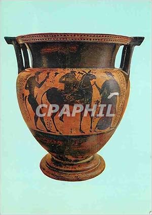 Seller image for Carte Postale Moderne Agrigento Museo - Vaso Attico a figure nere sec 6 for sale by CPAPHIL