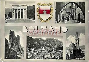 Carte Postale Moderne Bolzano Monumento Alla Vittoria Via Carrettai Le Torri del Vajolet Panorama...