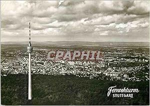 Bild des Verkufers fr Carte Postale Moderne Stuttgart Fernsehturm zum Verkauf von CPAPHIL