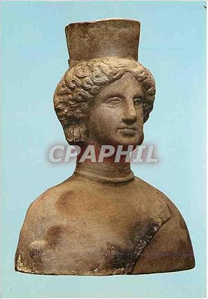Seller image for Carte Postale Moderne Agrigento Museo Nazionale Sala 5 - Santuari Busto little di Cloria con polos for sale by CPAPHIL