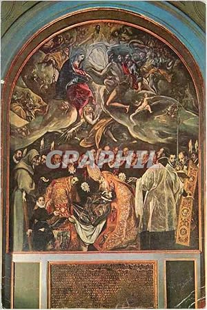 Carte Postale Moderne Toledo L'enterrement du Comte Orgaz-Greco