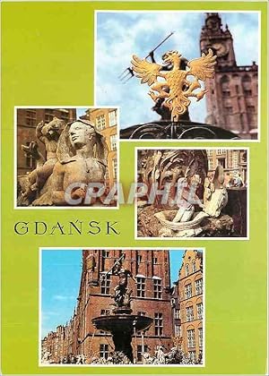 Bild des Verkufers fr Carte Postale Moderne Fontanna Neptuno Gdansk zum Verkauf von CPAPHIL