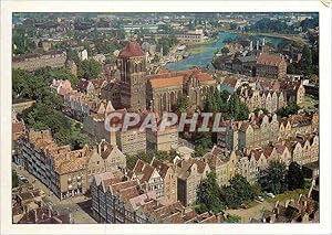 Bild des Verkufers fr Carte Postale Moderne Widok Kosciola Mariackiego Gdansk zum Verkauf von CPAPHIL