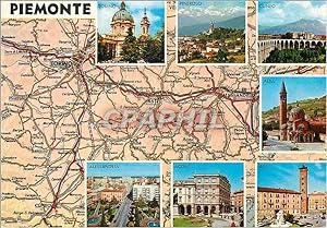 Carte Postale Moderne Piemonte Panorama