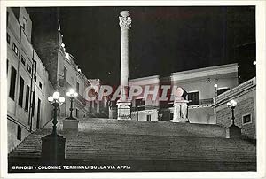 Carte Postale Moderne Brindisi Colonne Terminali Sulla Via Appia